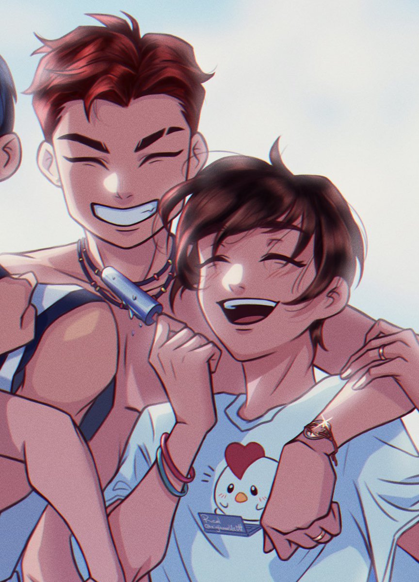 ninjamullettt's tweet photo. popsicles, chickens and all that jazz ☀️

super belated but happy birthday to fei-ge!!!

thank you for seizing dreams and one of the best squads to ever exist 🥺💕 #非天夜翔0606生日快乐 #夺梦 #seizingdreams https://t.co/mRYuhNwll9