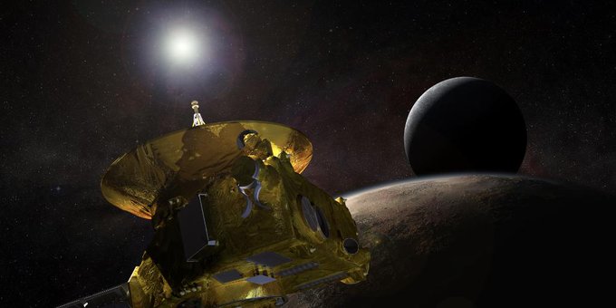 Artist concept of the New Horizon 