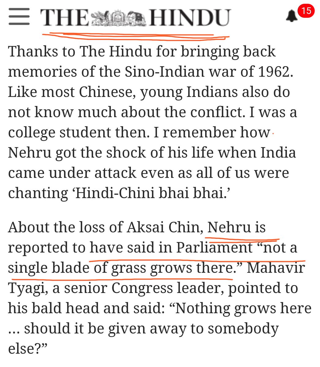 DattatreyaDash's tweet photo. @RahulGandhi History 101 for #RaFail Gandi
That's what #ChiCha #NerWho did to #Ladakh in 1962....
https://t.co/hYE834YeIh https://t.co/A8nJj5yXqL