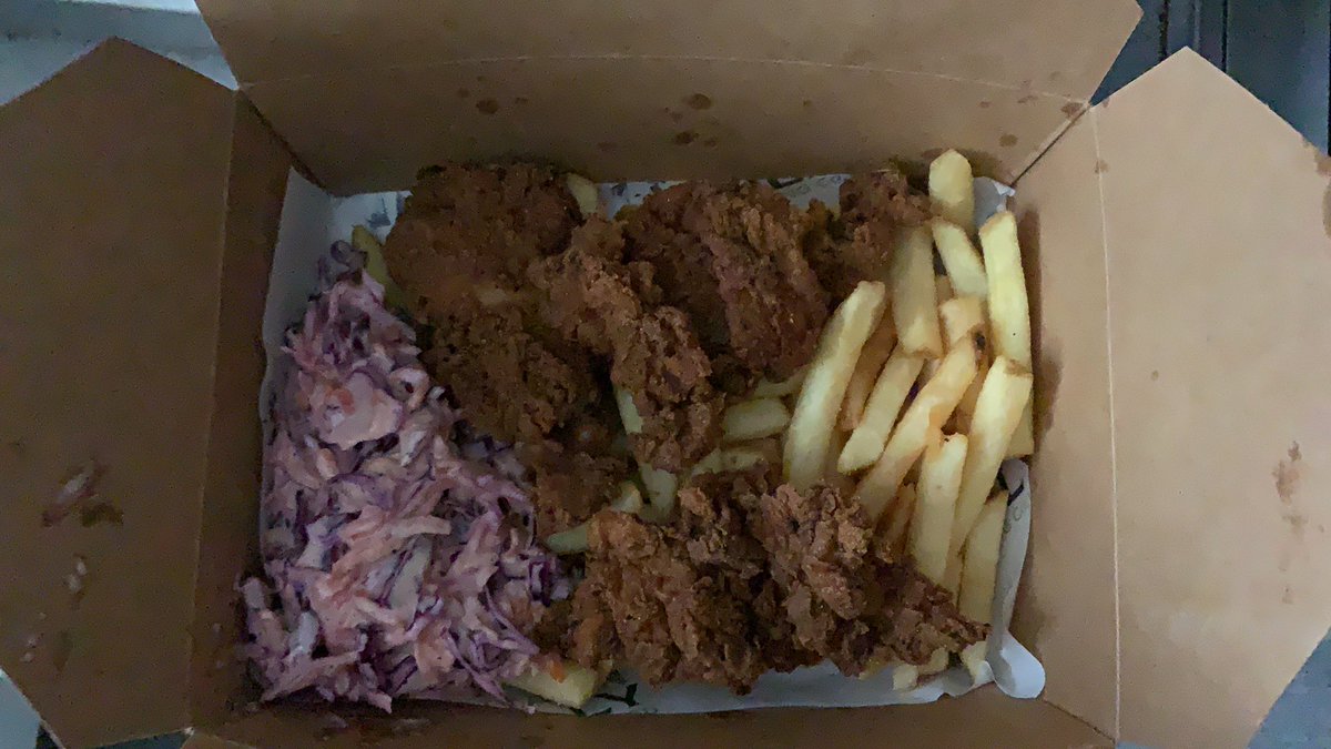Take out from <a href="/SBCowandPlough/">The Cow & Plough</a> Amazing 😋