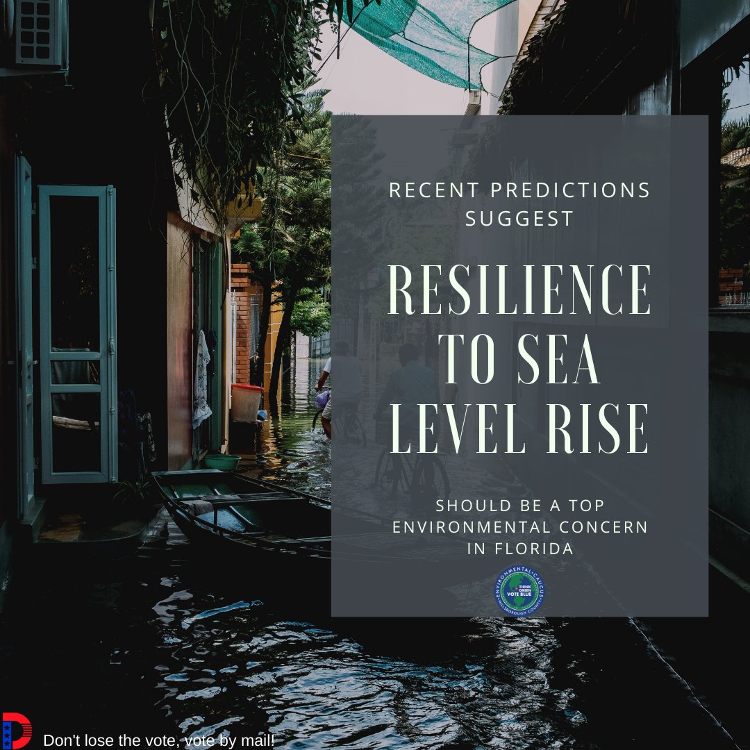 HCDECFL's tweet image. In light of predictions that @Florida will be under the #sea by 2050, our newest state #resilience officer has consulted experts in the area for input on a #resilliency plan.  How will you work for #sealevel rise #resilience to save #Florida's #ecosystem?

tinyurl.com/SeaResillience