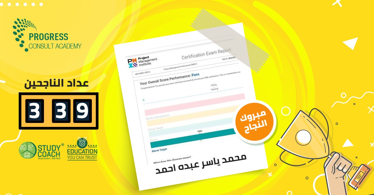 pconsultacademy's tweet photo. 🥳الناجح رقم 21 لدينا في إختبار PMP الأونلاين🥳❤️
تهانينا م\محمد ياسر عبده احمد
على النجاح والحصول على شهادة #PMP 🎉😍
أنت الآن الناجح رقم 339
مبارك عليك الإنضمام إلى عضوية بروجرس الذهبية 🌟
https://t.co/k0oUxqy4hY
#PMPStudyCoach
#ProgressAcademy https://t.co/d0ydrTVhRX