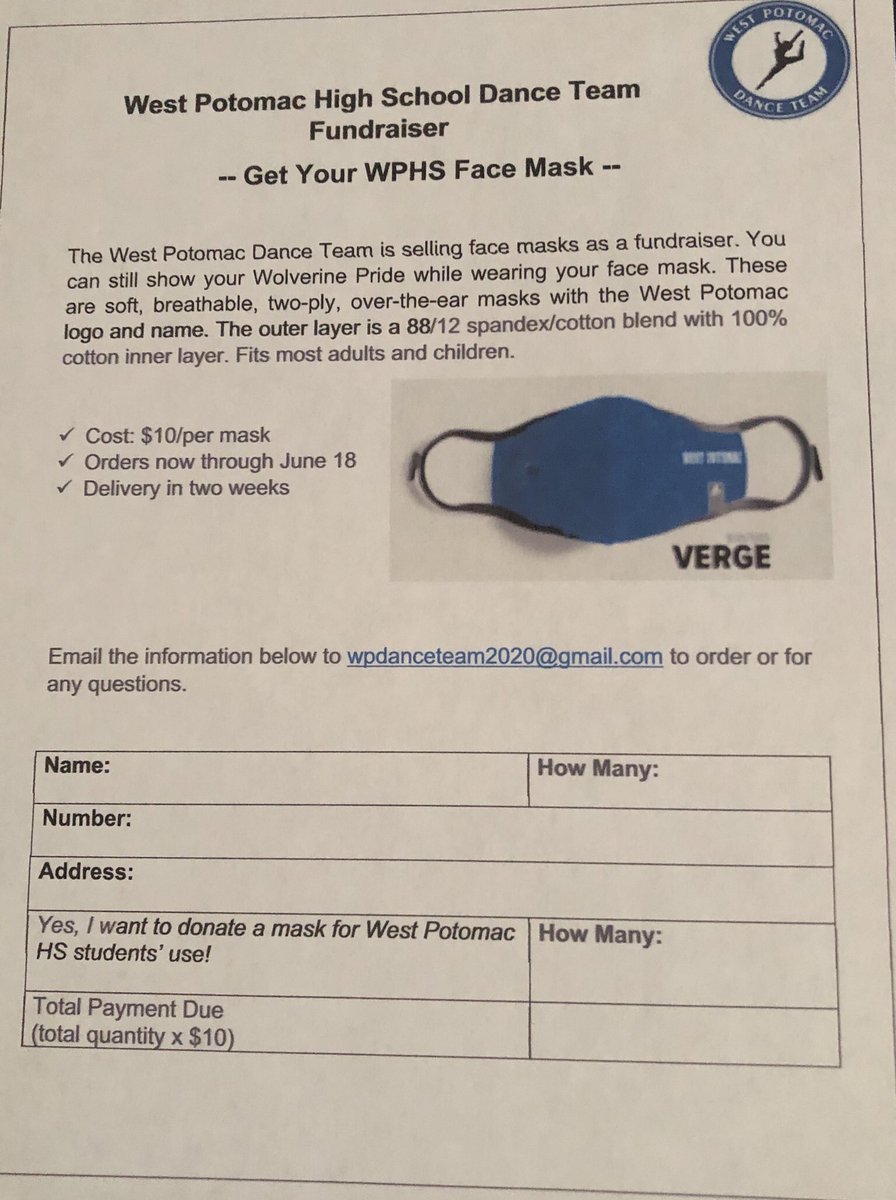 Order your masks today and show your Wolverine Pride!