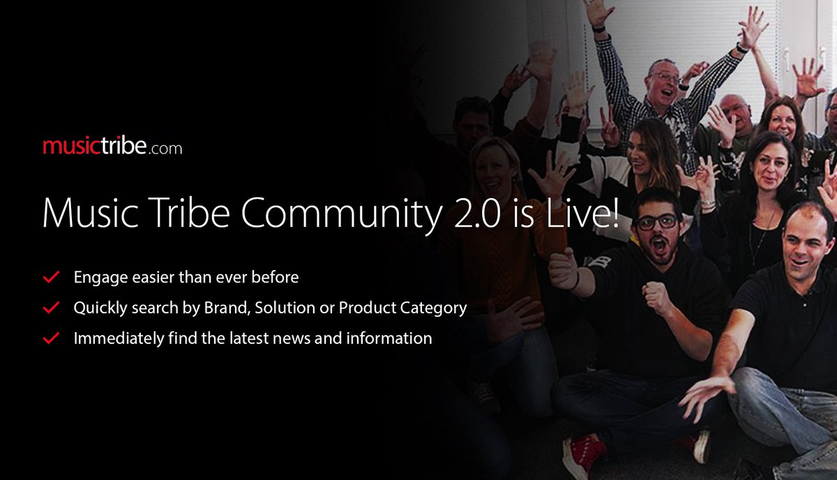 Coolaudio1's tweet photo. This is it everybody, the new #MusicTribe Community is here! 😍🎉

🌐 https://t.co/IDj7KiunnN

It may take 𝟮𝟰 𝘁𝗼 𝟰𝟴 𝗵𝗼𝘂𝗿𝘀 𝗯𝗲𝗳𝗼𝗿𝗲 𝘁𝗵𝗲 𝘄𝗲𝗯𝘀𝗶𝘁𝗲 𝗶𝘀 𝗳𝘂𝗹𝗹𝘆 𝗶𝗺𝗽𝗹𝗲𝗺𝗲𝗻𝘁𝗲𝗱 in your location. Thank you all for the support! https://t.co/f7DqT64b3Z