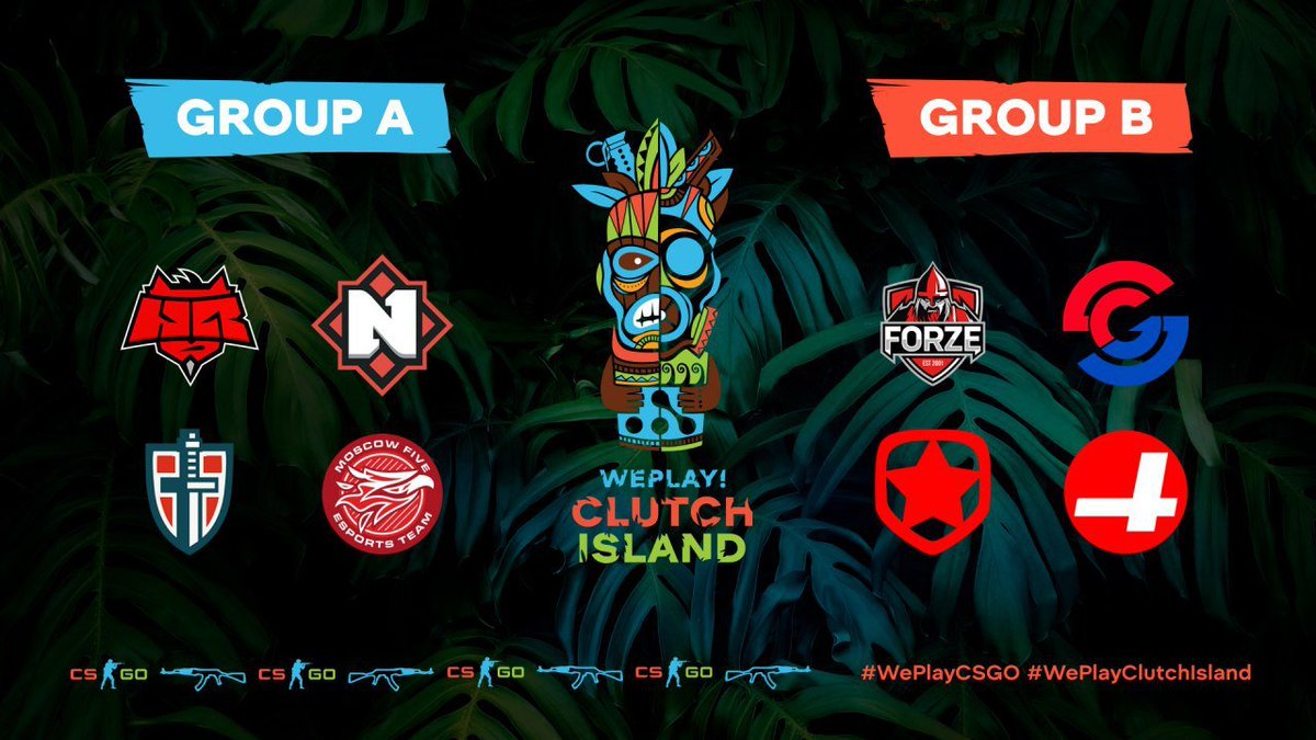 weplay_eu's tweet image. 🌴Таланты объявлены, открытые квалификации завершены, а сейчас мы с радостью представляем тебе группы! 

Осталось дождаться только самого турнира, который стартует уже во вторник!

#WePlayClutchIsland