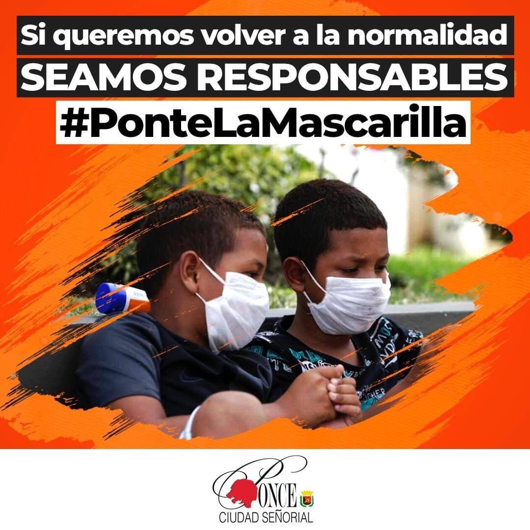 PonceCiudad's tweet photo. 1/2 Es una realidad que todos queremos retomar la normalidad, pero también es cierto que aún el Covid-19 sigue amenazando la vida de todos nosotros, por eso, la reactivación económica debe venir acompañada de responsabilidad y el compromiso de todos. https://t.co/neB6WA4qdF