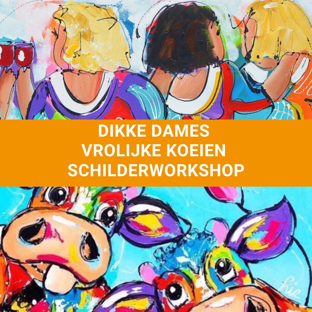 TriggrTerAar's tweet photo. De Dikke Dames schilderworkshop van 28 juni is - op 1 plaatsje - na UITVERKOCHT. Er is daarom een EXTRA Dikke Dames schilderworkshop ingepland op zaterdag 4 juli, ook van 14:00-17:00 uur. 

28 juni 2020 - https://t.co/kqWhgoOy5M 
4 juli 2020 - https://t.co/q0sCDKhqKj https://t.co/KLU7qiYTRw
