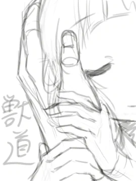 サークルカットラフ 