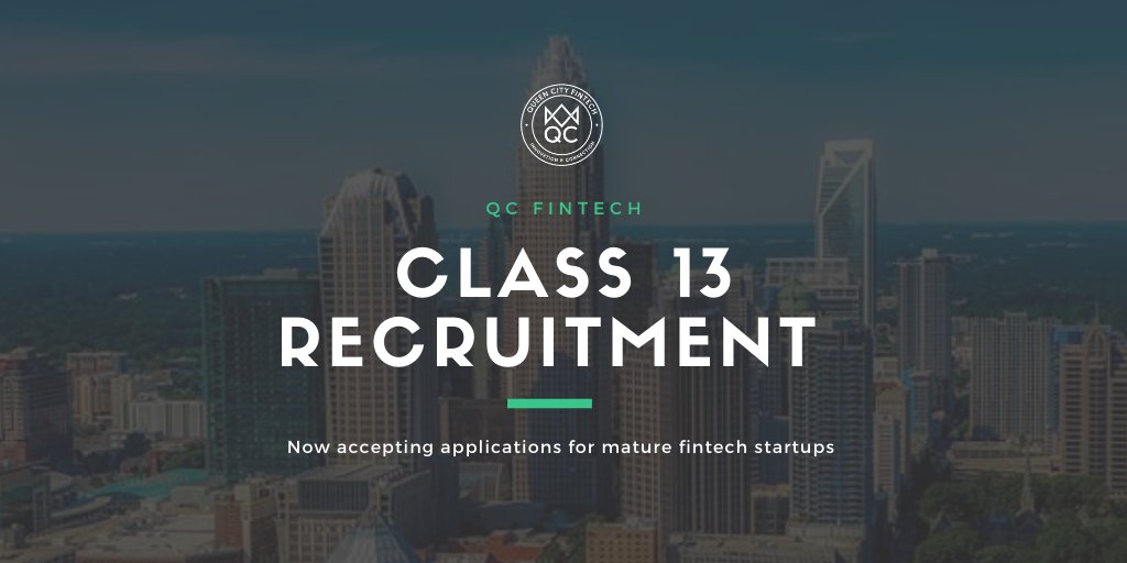 We're now accepting applications for our Class 13 Cohort Learn more about our program and apply today! qcfintech.co