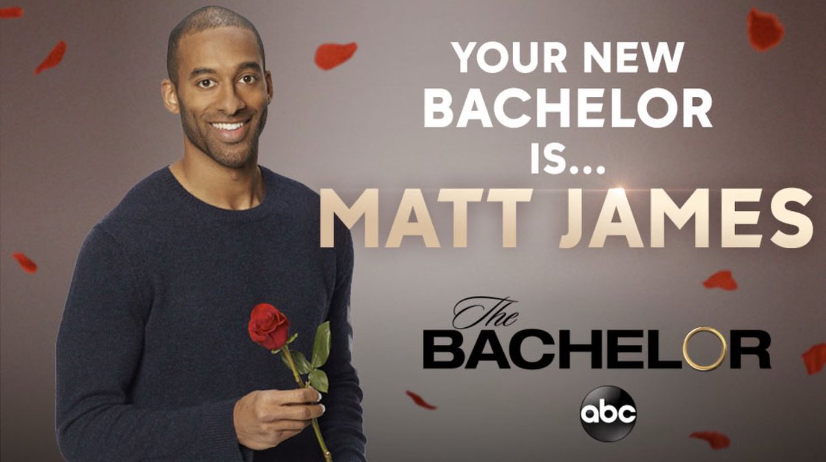ChicksInTheOff's tweet photo. It’s official. Matt James is the new @BachelorABC 🎉🎉🎉 https://t.co/kPZn5iPEuY