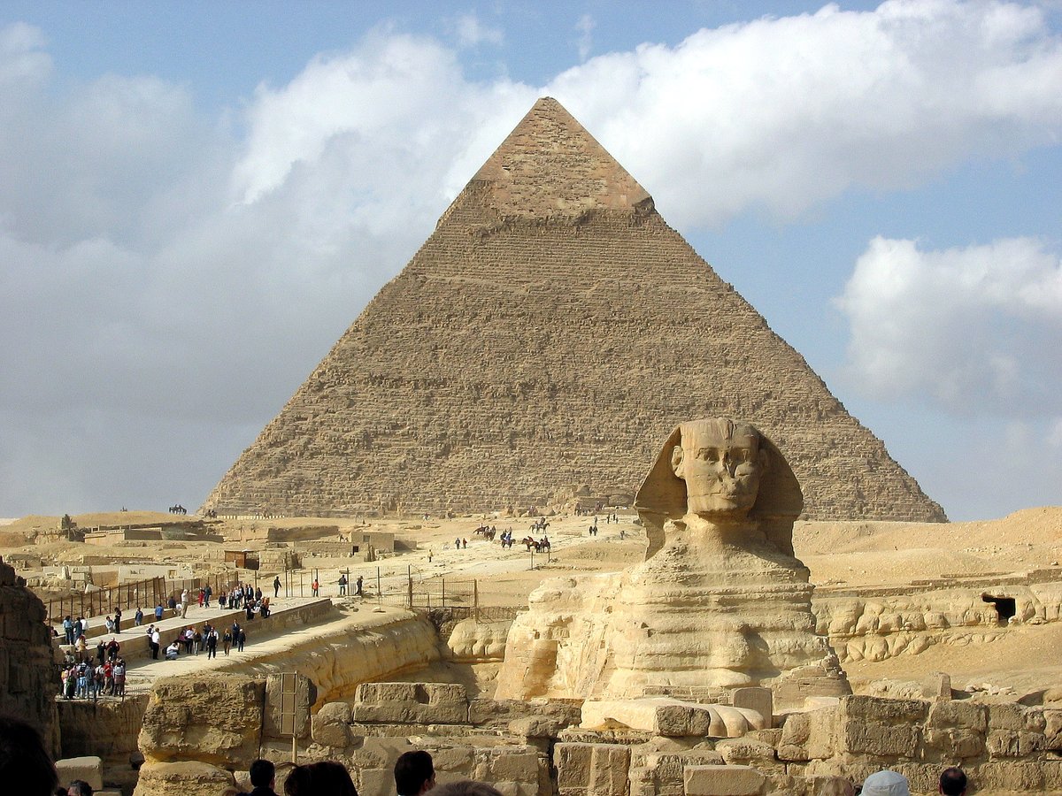 It’s in Africa that we see early, larger-than-life monuments. Great human achievementsThose pyramids were not built by aliens. They were designed and built by Africans/5