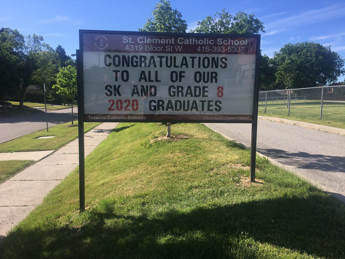 St. Clement Catholic School tweet media