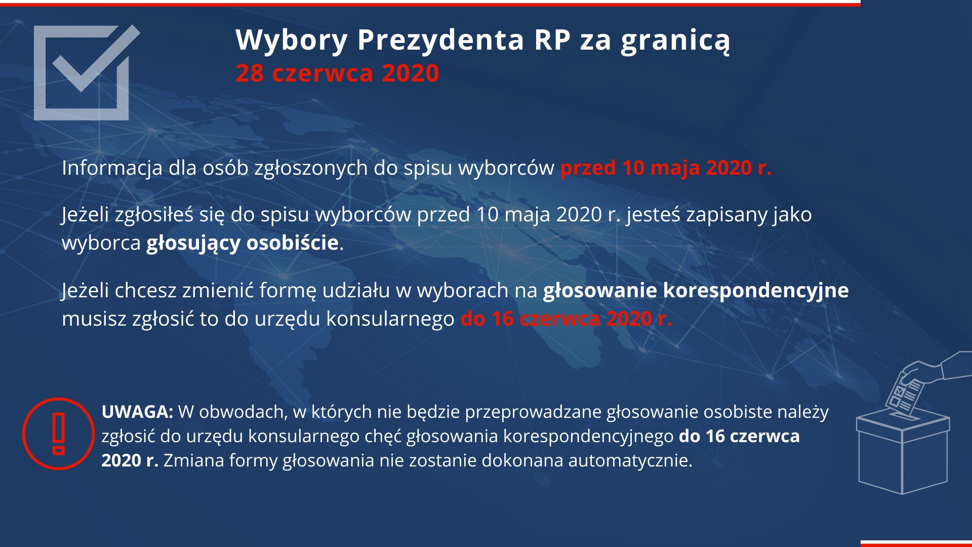 Ministerstwo Spraw Zagranicznych RP 🇵🇱 on Twitter "🗳️ Wybory
