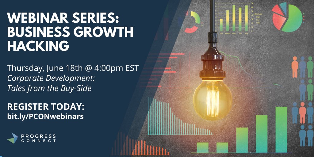 Progress_VC's tweet photo. Corporate Development: Tales from the Buy-Side coming Thursday, June 18th. Register today: https://t.co/QUnaDTY7w0 - featuring @j2global @Roku @RubiconProject @Vungle @progresspartner https://t.co/DRl8HRnBqm