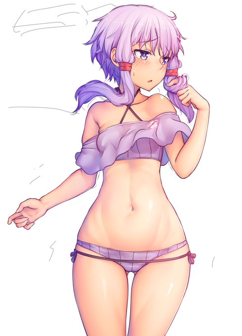 水着描くの楽しい 