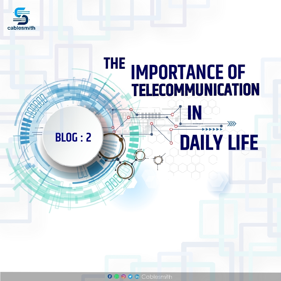 cablesmithindia's tweet photo. Take a look at our new blog to get a glimpse on the impact of uninterrupted and efficient network in our lives and how our solution works for making it happen!
Link : https://t.co/230uxaTIcl
#cablesmith #cabledocking #telecommunication #telemedicine #elv #nfv #5g #4g https://t.co/VcfR8QXPbj