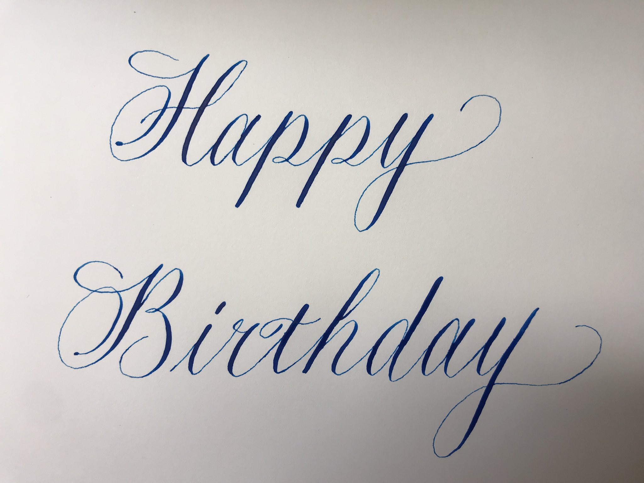 なぬ カリグラフィー生活47日目 6 12のカリグラフィー Happy Birthday お誕生日の方おめでとうございます Calligraphy Calligraphylife 手書き文字 カリグラフィー生活 T Co Xihkq0gghf Twitter