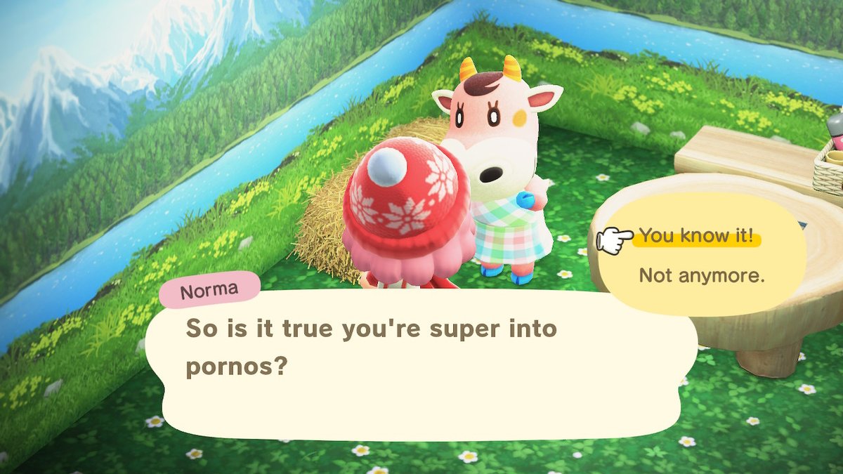 ItsMegiosaa's tweet photo. I'm sorry, what?! #AnimalCrossing #ACNH #NintendoSwitch https://t.co/IL1caj2J2y