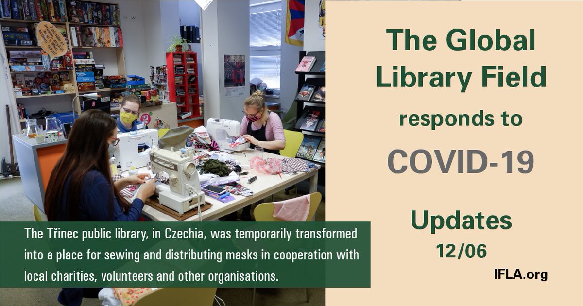 Protecting health while protecting #privacy?
Our updated #COVID19 page includes ideas from the United States, United Kingdom and Japan, plus insights into what libraries in Argentina and Uruguay are doing in response.
More info: https://t.co/U6GbftYdvh https://t.co/EpfEIJAAjM