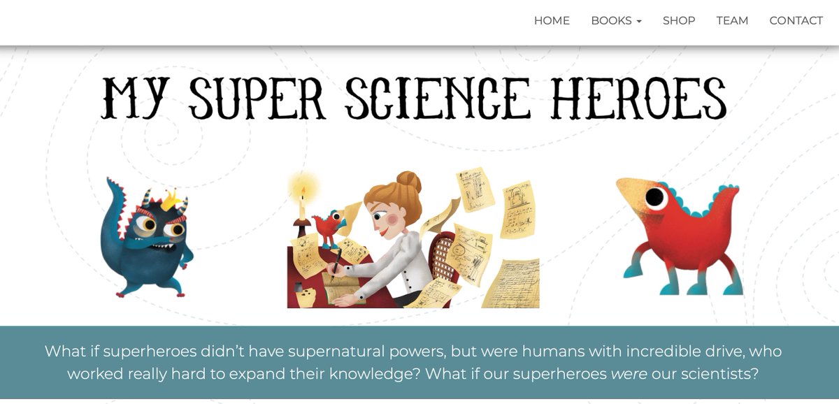 myscienceheroes's tweet image. Come and have a look around our new and shiny website featuring goodies around our first book &quot;Marie Curie and the Power of Persistence&quot; as well as links to our online store!
I am certainly eyeing that mug collection! ☕️☕️
mysuperscienceheroes.com