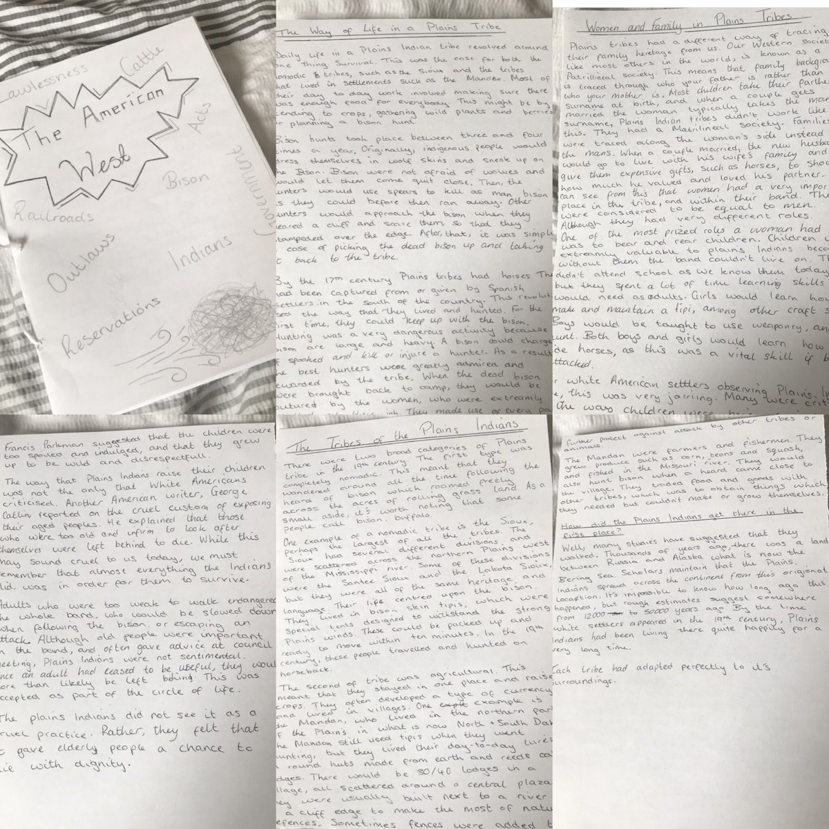 Some students have really cracked on with their History home learning and we love seeing your work. These notes by Ellie <a href="/DeltaGoole/">Goole Academy</a> are awesome ⭐️