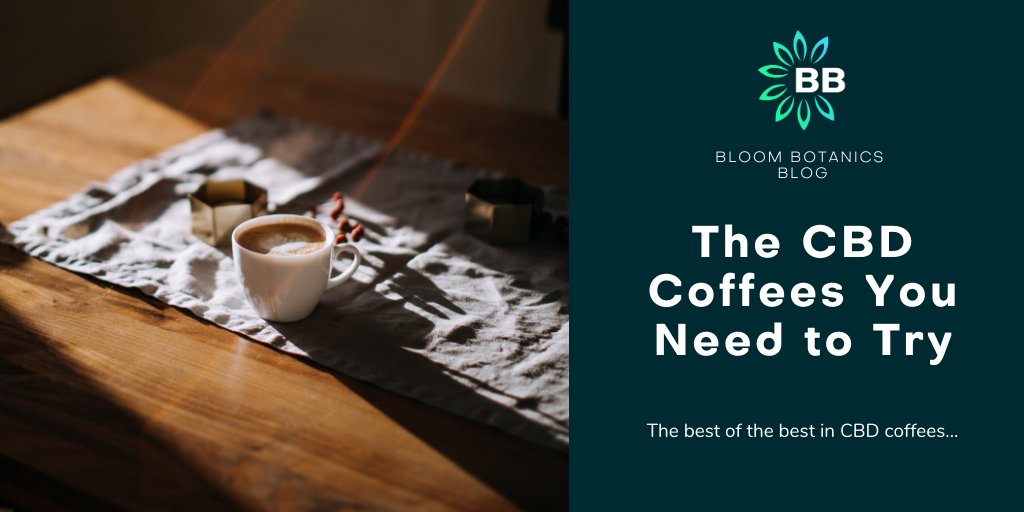 BloomBotanics's tweet photo. Attention all #coffee lovers! We've searched far &amp; wide for #CBD coffee treasure, &amp; now, we have the best of the best, ready for your mug. ☕
.⁠
Check out our CBD coffee collection &amp; find which is perfect for you here 👇🏼
https://t.co/sUBQrQv9Vb https://t.co/Gsw45nPxal