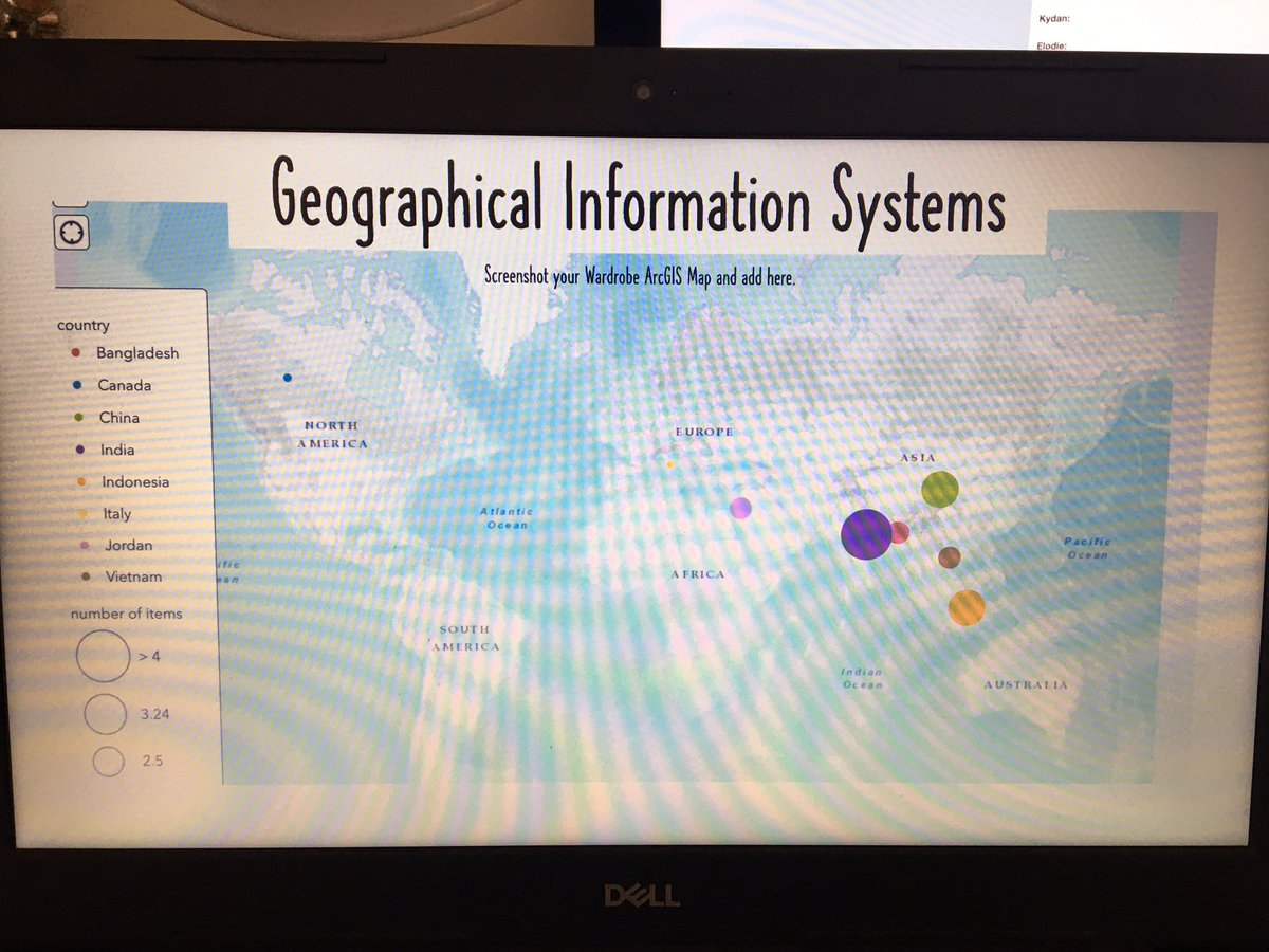 SibfordGeog's tweet photo. They then followed it up with some at home fieldwork, discovering and then mapping where their wardrobe comes from! https://t.co/7t5YWeve6V