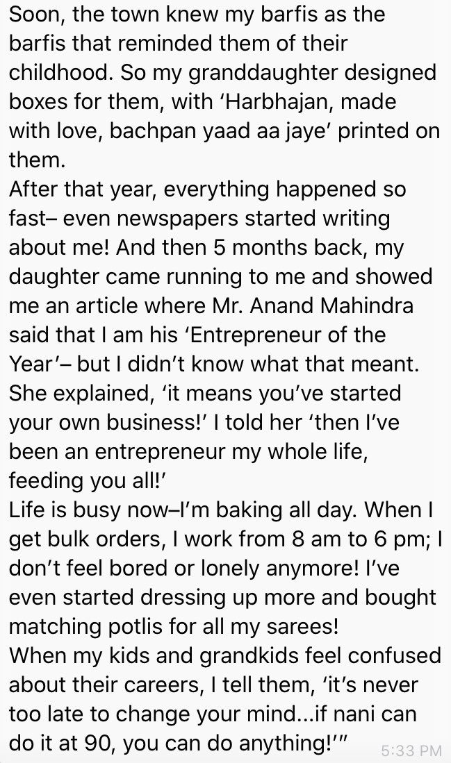 L-14 You are NEVER too old to be an  #Entrepreneur. Let that fire keep burning inside you. Go out and chase your dream. Sharing an inspiring story. Just UNLOCK yourself and take a plunge... Happy  #Entrepreneurship 