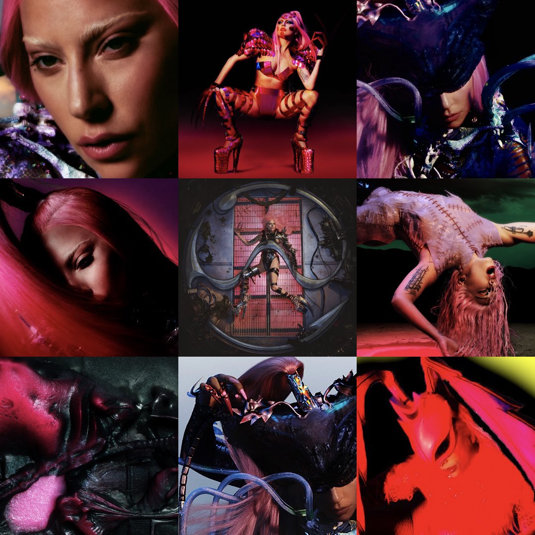 Lady Gaga’s albums aesthetic (2/2). 