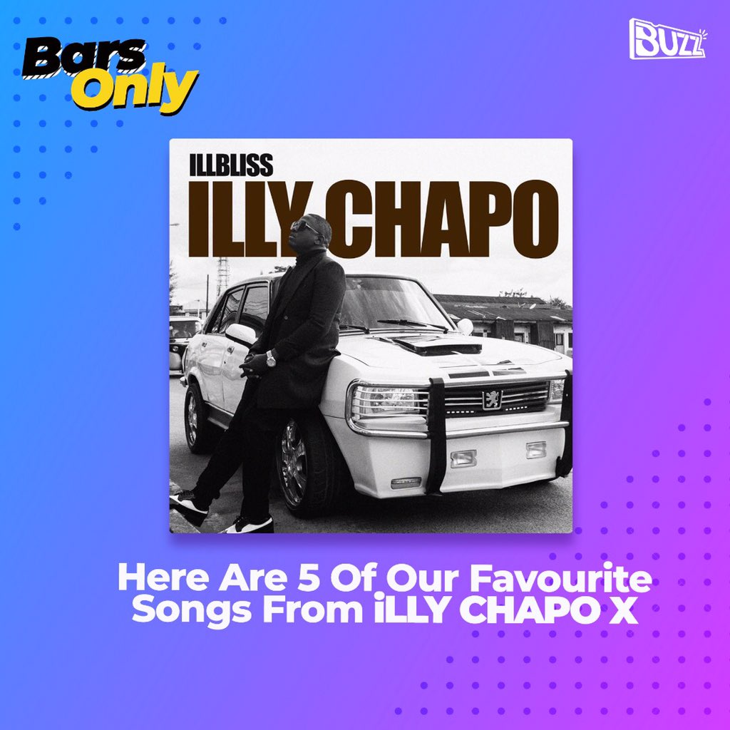 BoombuzzNG's tweet image. For this week’s edition of #BarsOnly , our playground is iLLY Chapo X, the tenth studio album by veteran rapper @illBlissGoretti .

In this article, out top 5 songs from this project are analyzed. 

What are your favorite songs from the album?  Read here boomplaymusic.com/share/buzz/121…