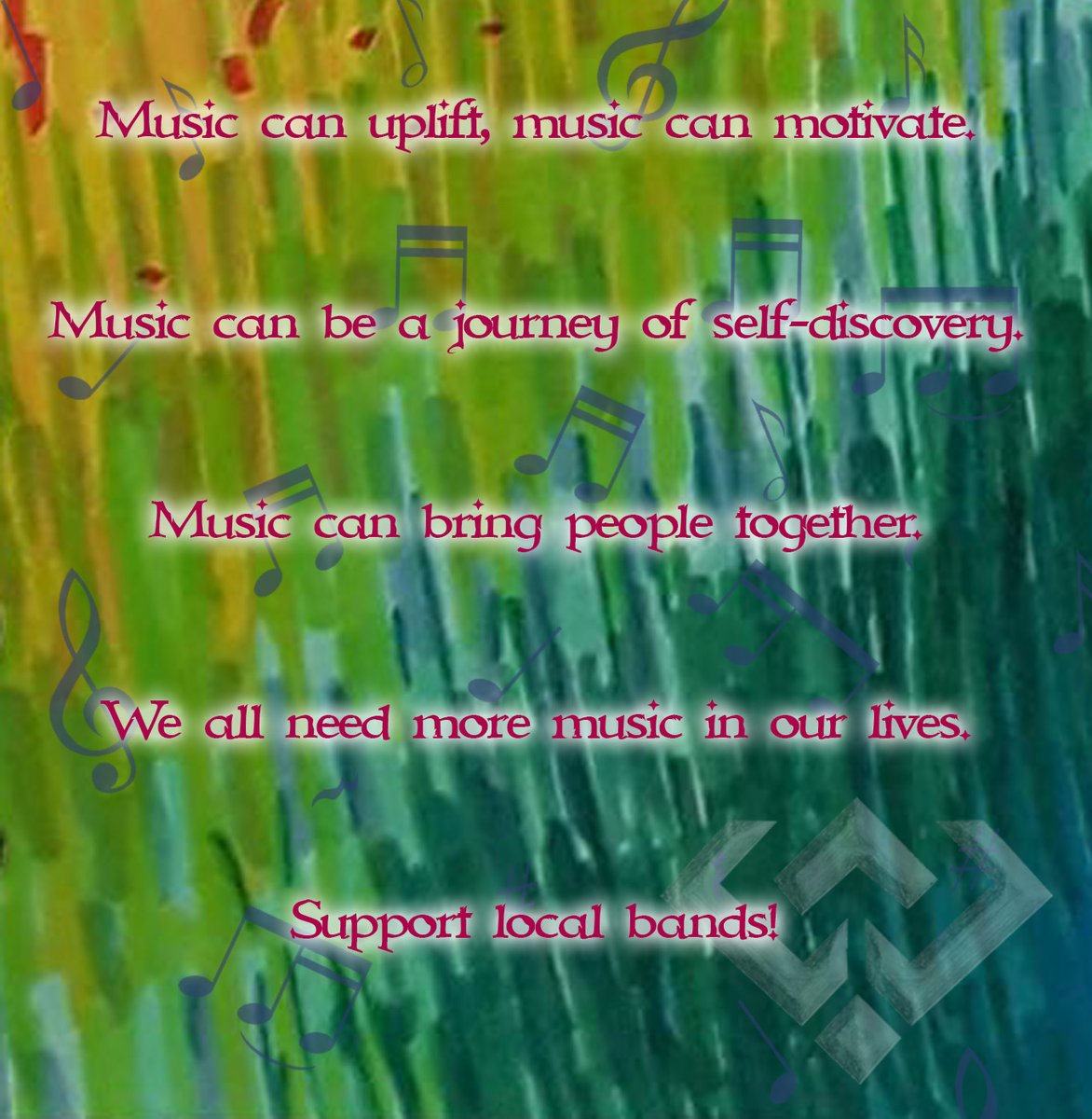 Looking for the simple joys in every day.