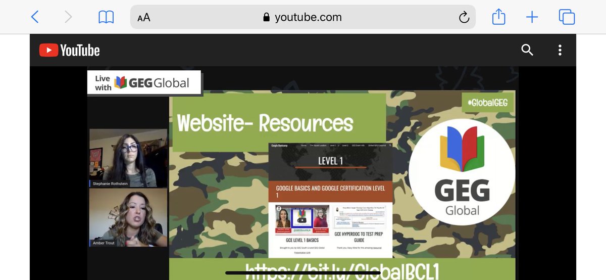 jmitchell5th's tweet photo. Excited to add some new tricks and knowledge about google!  @GlobalGEG https://t.co/AjlPV9aJMb
