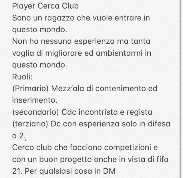 Player cerca club🇮🇹@rtallproclub <a href="/RTproclub/">𝚁𝚃𝚙𝚛𝚘𝚌𝚕𝚞𝚋</a> <a href="/pctransfermarkt/">🇮🇹 PRO CLUBS TRANSFERMARKT🔍</a> <a href="/NewsProclub/">News Proclub</a> <a href="/NewsProClub1/">News Pro Club</a> @offsidepage @rumors_pro <a href="/RetwittoProClub/">Calciomercato Pro Club</a>