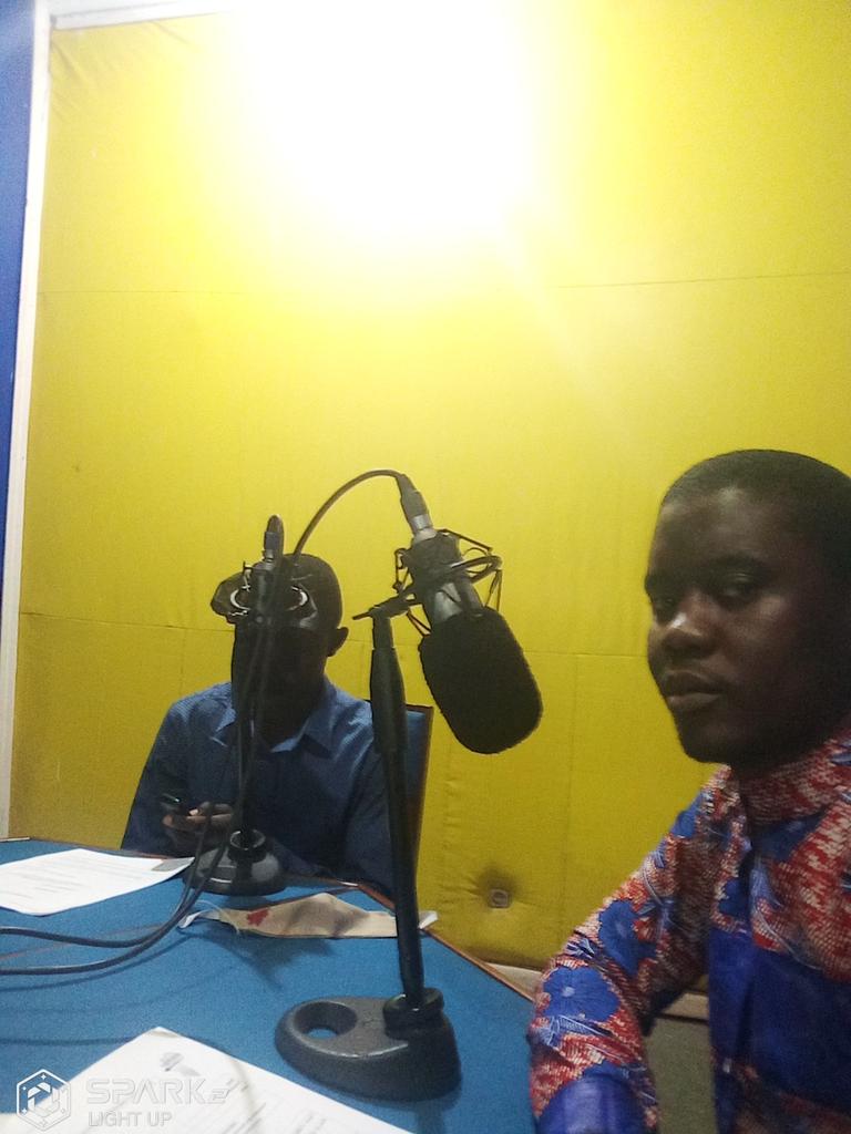 NepadCongo's tweet photo. 'Promotion des chansons produites dans le cadre de l'éducation et de la conscientisation de la population sur la Covid19 à la radio Magnificat ce vendredi 12 juin 2020.
 Mikhael Ornael Djembo
Ngodi Etanislas
#Amplifychange
#AvenirNepadCongo
#MamaNetWork https://t.co/Wui0uL218k