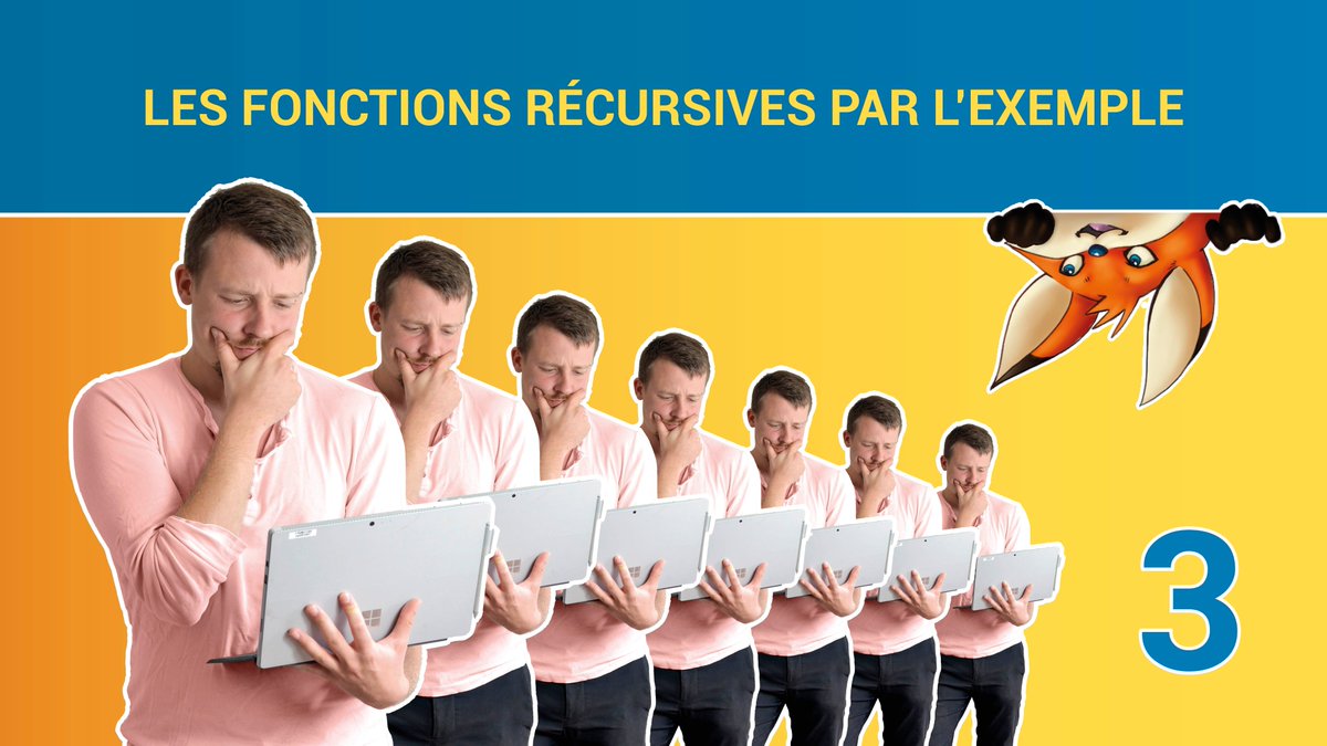 foxxpy's tweet photo. Bonjour à tous, je vous présente aujourd'hui 5 nouveaux exercices sur les fonctions récursives : https://t.co/m0cH3xX5nf

J'espère que ça vous plaira 😃

#python #code #codeur #100daysofcode #programmeur #programmeuse #codeuse #programming #coding #python3 https://t.co/iI6Xlapld8