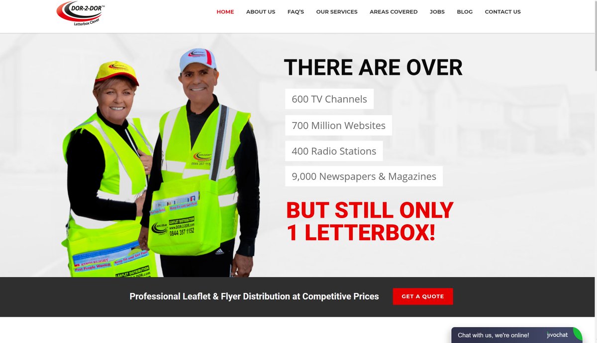 Dor2DorHarrow's tweet image. We are pleased to announce that we are now providing LIVE chat service on our website. It's super easy to get more information about us through our website. Visit harrow.dor2dor.com to enjoy this service.

#livechatservice #dor2dorharrow #leafletdistribution