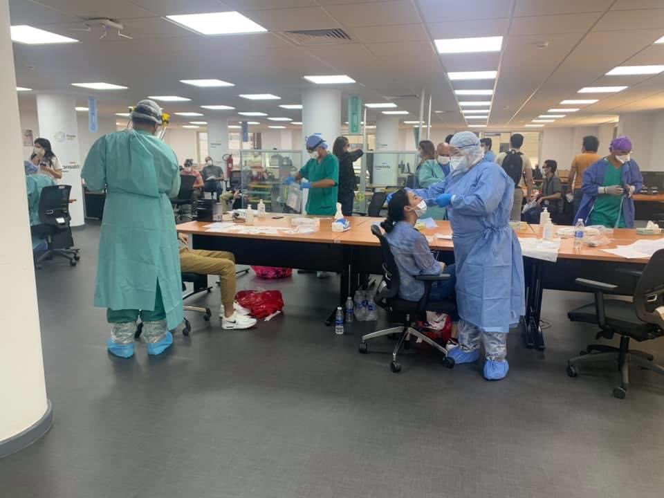 5ème opération de dépistage Test COVID-19 pour nos collaborateurs à Casablanca, en collaboration avec le ministère de la santé. 

Merci à toute l’équipe RH et Com’Interne ainsi que nos collaborateurs pour leur mobilisation.