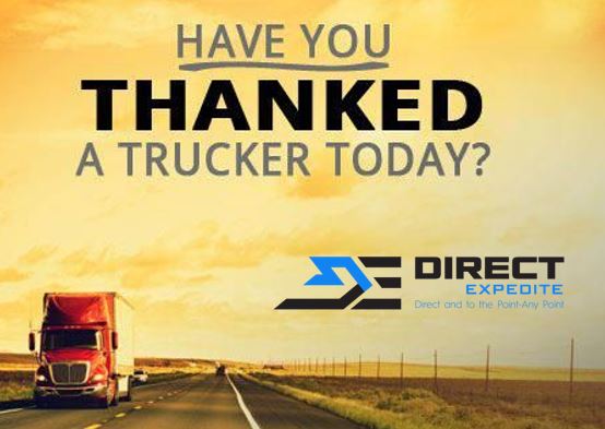 DirectExpedite's tweet image. Direct Expedite now pays ALL Carriers within 48 hours after delivery and we DO NOT Charge Quick Pay Fee! Our Heroes of the Highway Deserve it and it is the least we can do for them! How are you thanking our Truckers?
conta.cc/3cZ0tfg