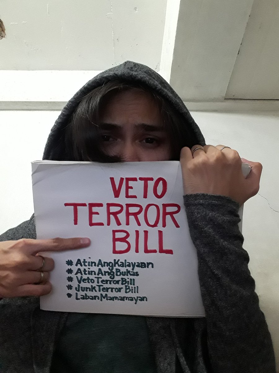 mithrandir1939's tweet photo. #AtinAngKalayaan
#AtinAngBukas
#AtinAngPinas
#VetoTerrorBill
#VetoTerrorBillNow
#JunkTerrorBill
#LabanMamamayan https://t.co/4ltix51Pum