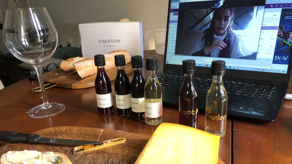 We’re starting the weekend with a virtual @CreationWines tasting! Definitely the most exciting Zoom call of the week. 💻🍷🥖 #LoveCreationWines