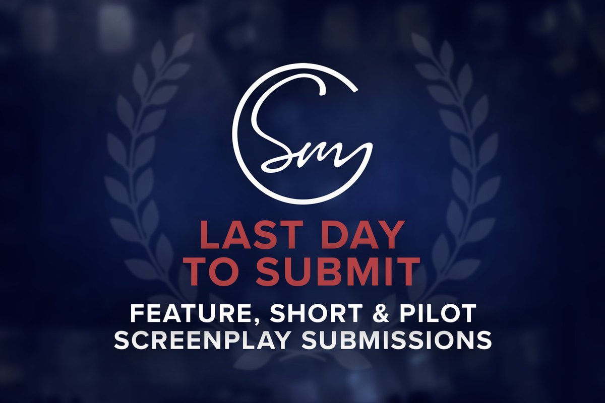 screenwritingm's tweet photo. Today is your last chance to submit your script.  Don't say we didn't warn you.  #smc2020 #finaldeadline #screenwriting #screenwriters #screenwriter #filmmakers #film #filmmaking #filmmaker #directors #writer #screenplay #indiefilm #amwriting #writing #supportindiefilm #script https://t.co/pPPSh59NdD