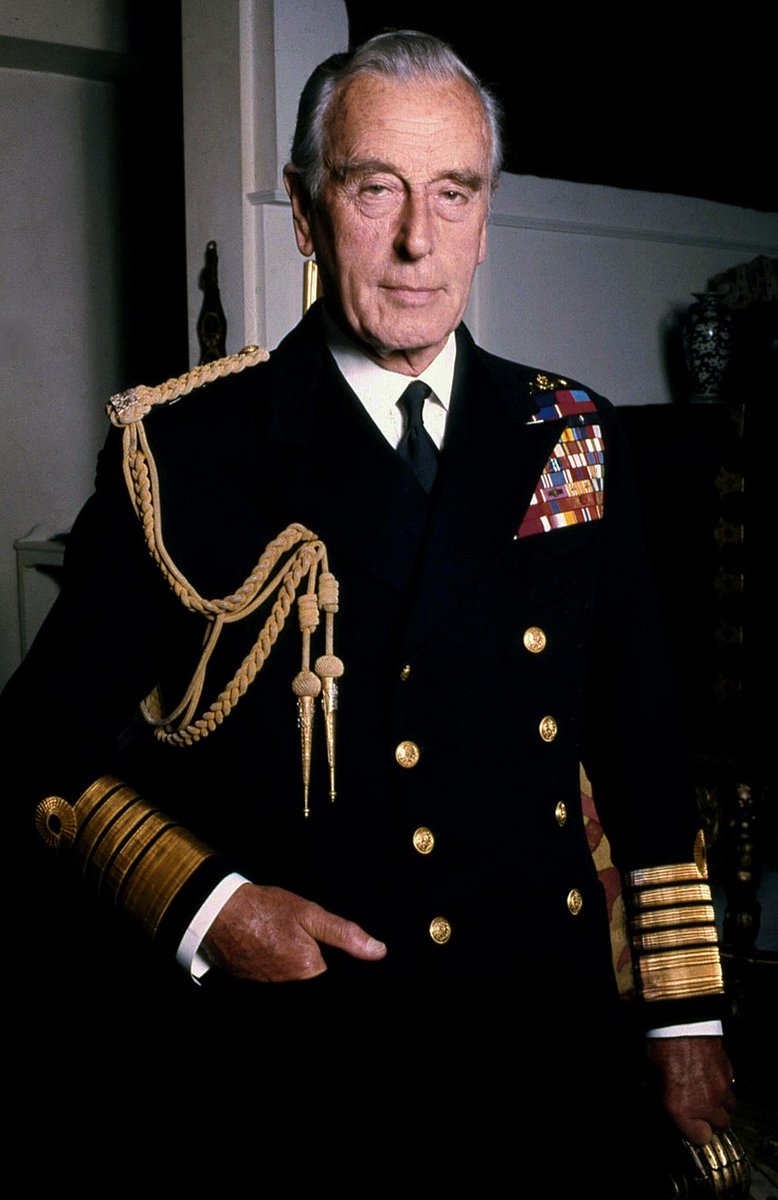 Louis Mountbatten, 1st Earl Mountbatten of Burma - This is another prominent member of the UK Royal Family, he was Prince Phillps Uncle, Prince Phillip is Princes Charles's Dad.