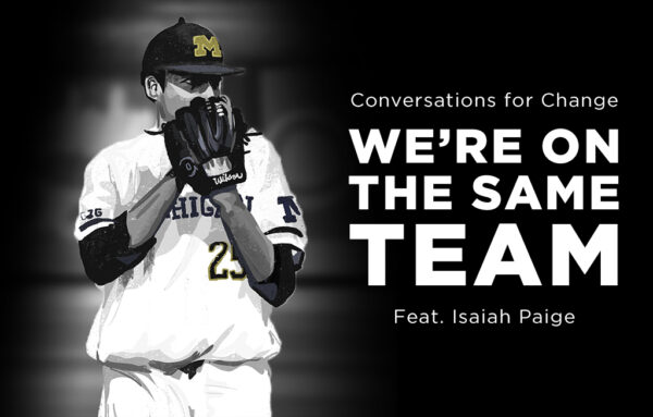 UMichAthletics's tweet photo. Michigan senior and @umichbaseball player Isaiah Paige discusses his experiences as a Black student-athlete, where he hopes to see change, and how his inspirational TikTok gained so much traction.

STORY with @UMich » https://t.co/dR6GbeNOb6 https://t.co/PnV3TS2s8P