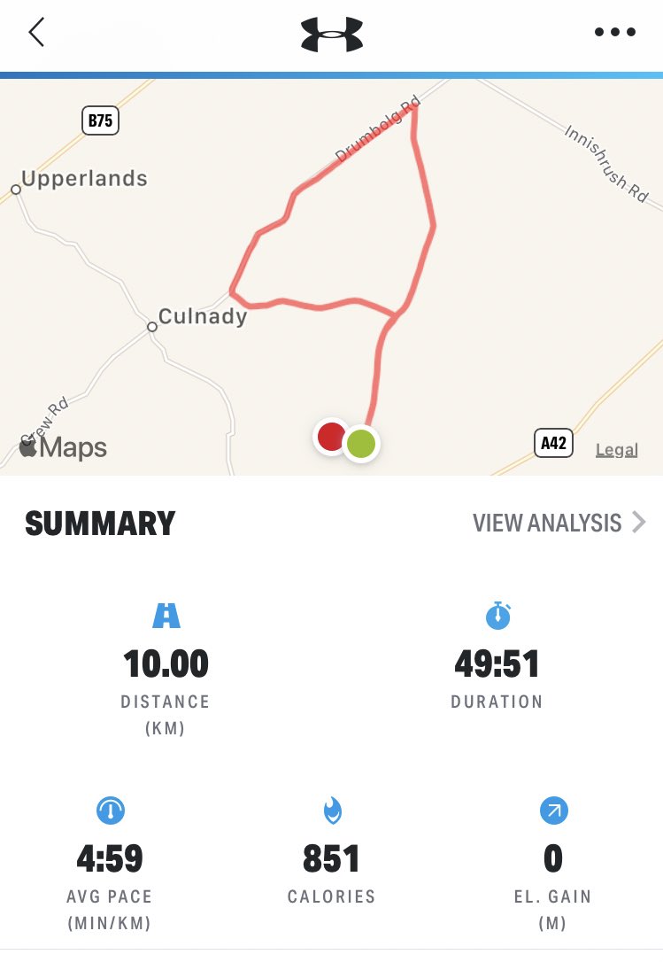 TiarnanBoyle's tweet photo. 10km done for @ParishLavey ✅ get on the road and do your bit! Walk, Run, Cycle and Donate at 
▶️https://t.co/DYrYVuKTj7◀️ https://t.co/WeWUigKXTl