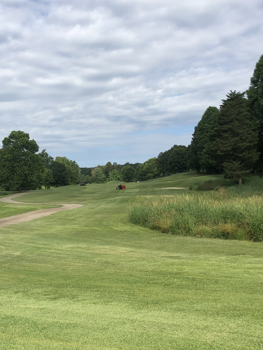 Putting the finishing touch on a Friday morning.  Great job team!