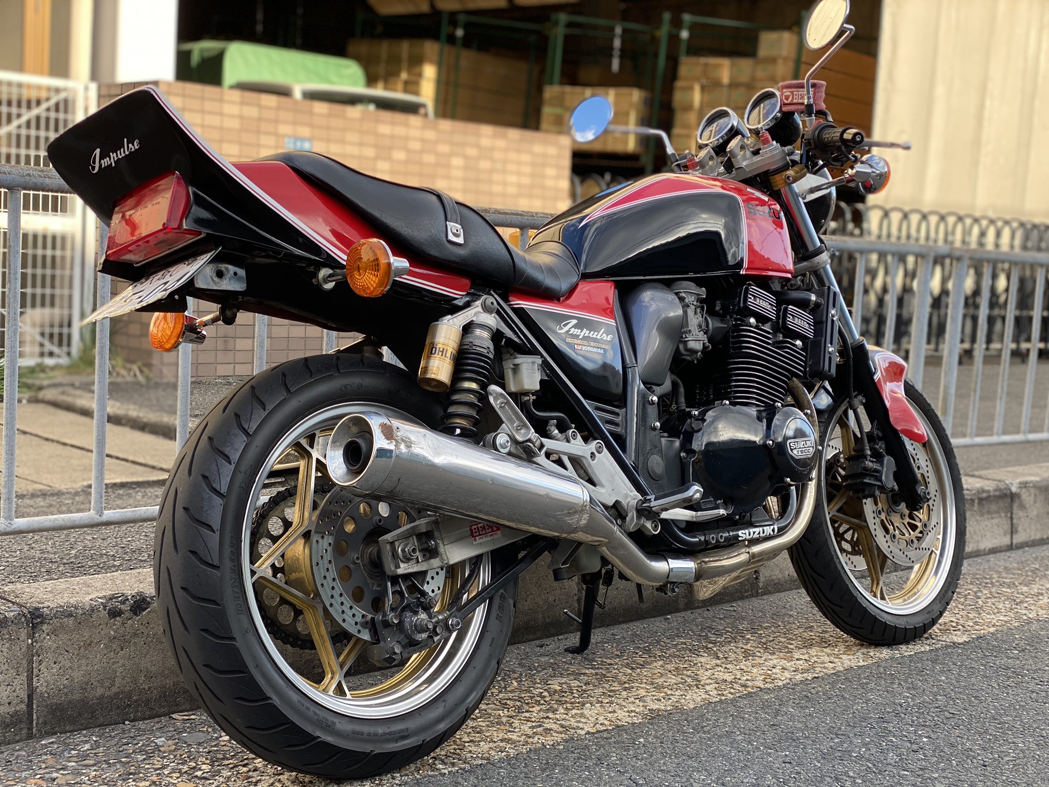GSX400 リアキャストホイール GSX400 リアキャストホイール