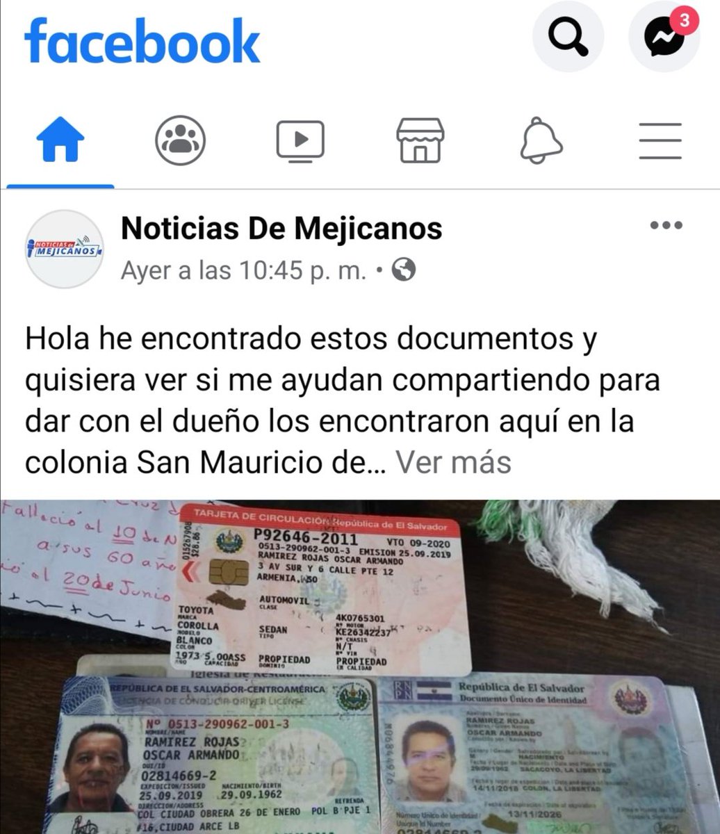 MejicanosSV's tweet photo. Favor difundir https://t.co/Hir7ayU1nt