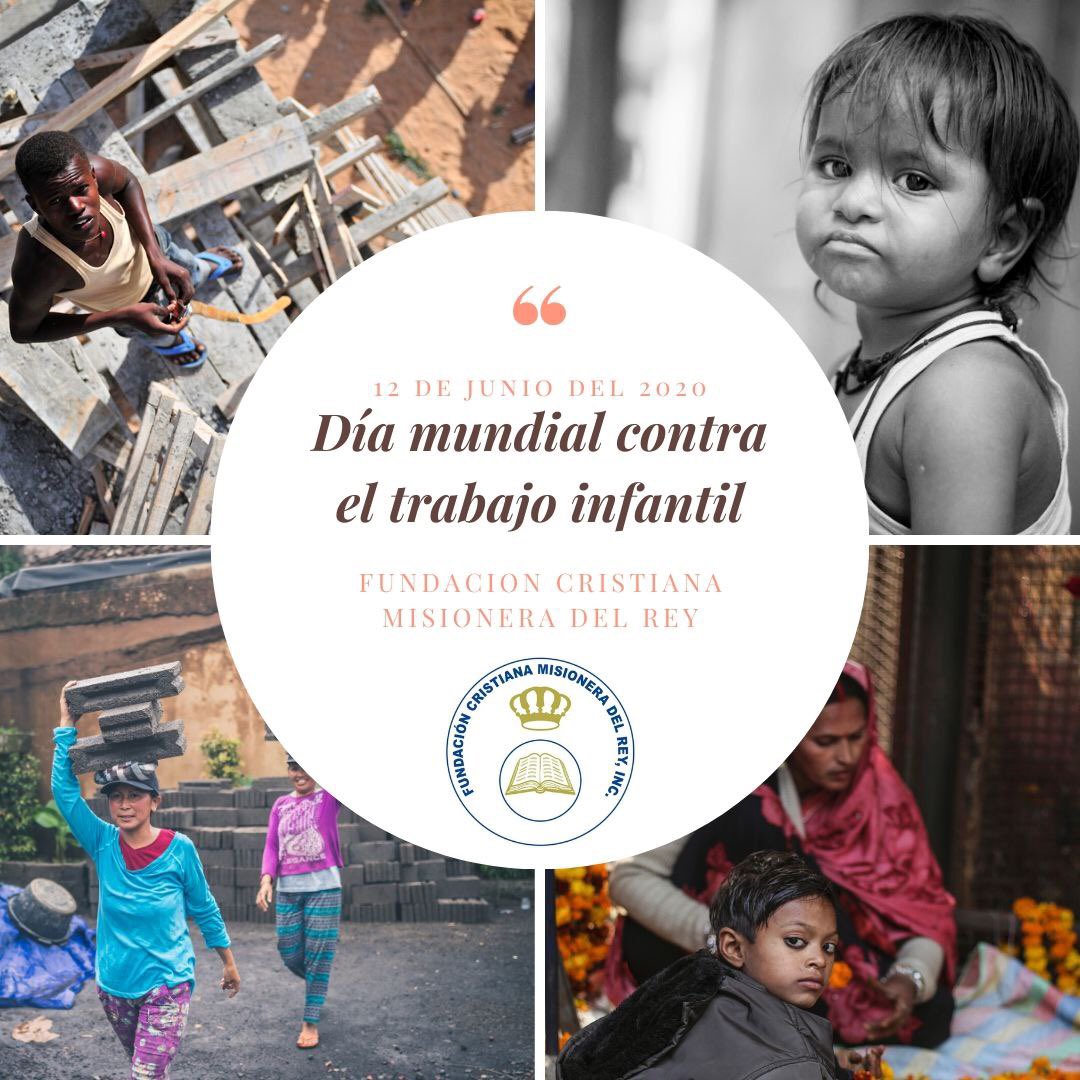 fundaciondelrey's tweet photo. 12 de junio 2020 - DÍA MUNDIAL CONTRA EL TRABAJO INFANTIL
La Organización Internacional del Trabajo lanzó el Día Mundial contra el Trabajo Infantil en 2002.
Cuidemos nuestros niños y evitemos que estos sufran por causa del trabajo infantil. Siempre debemos cuidarlos y amarlos❤️ https://t.co/QzUAVU3dKT