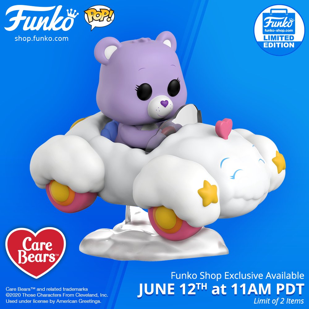 Funko Shop Item Pop Rides Care Bears Share Bear With Cloud Funko Shop Item Pop Rides Care Bears Share Bear With Cloud