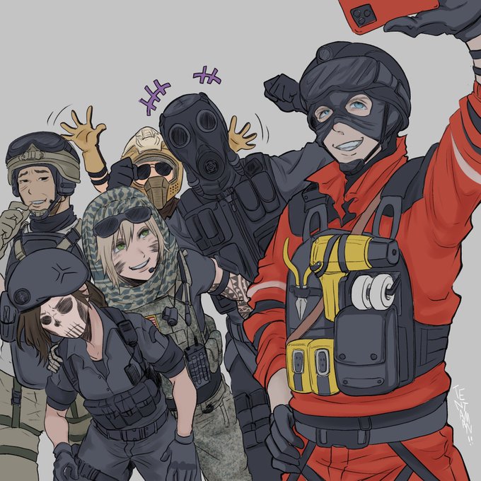 Rainbow6Game's tweet photo. Prepare yourself for Operation Steel Wave with this #R6Declassified, featuring fantastic artwork of Ace and Melusi! 

♠️ @uwaaibokoboko 
🌳 @annareginasimon 
♠️ @Cerinius 
🌳 https://t.co/1alPT5osf5 

Share your creations with us by using #R6Community! https://t.co/4fbzSdhA9z
